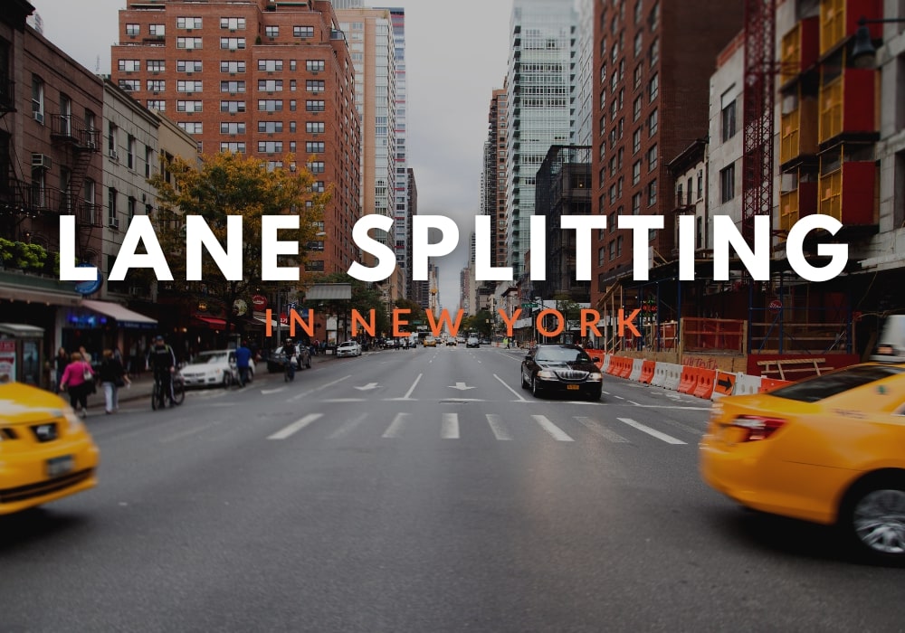 Lane splitting and traffic in NYC